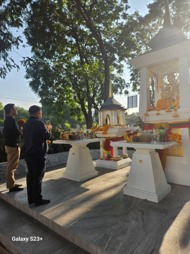 ทำบุญบริษัท 22 กุมภาพันธ์ 2568